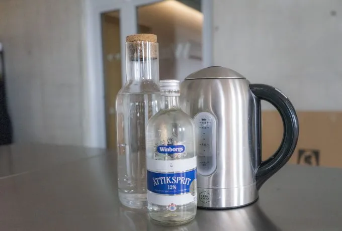 DIY: Avkalkning för vattenkokare/kaffebryggare